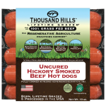 Uncured Hickory Smoked Beef Hot Dogs