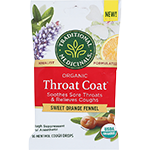 Lozenges Throat Coat Sweet Orange Fennel