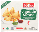 Vegetable Samosa with Chutney