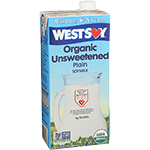 Soymilk Organic Plain Unsweetened