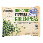 Green Peas Steamable Organic
