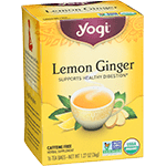 Yogi Tea Lemon Ginger Tea 16 tea bags