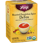 Yogi Tea Roasted Dandelion Spice Detox Tea 16 bags