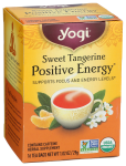yogi tea sweet tangerine positive energy tea 16 bags