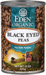 Peas Black Eyed Organic