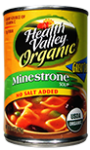 Minestrone No Sodium Organic Soup
