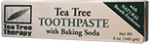 Toothpaste with Baking Soda and Tea Tree Oil