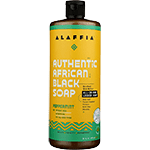 Authentic African Black Soap Peppermint 32 Fl. Oz.
