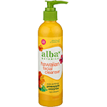 alba botanica facial cleanser pineapple enzyme  pump bottle 8 fl oz