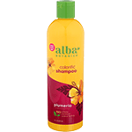 alba botanica hawaiian shampoo colorific plumeria 12 fl oz