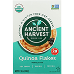 ancient harvest quinoa flakes for hot cereal box 12 oz