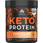 ancient nutrition keto protein chocolate 19 oz