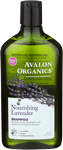 avalon organics lavender nourishing shampoo bottle 11 oz