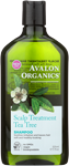 avalon organics shampoo scalp treatment tea tree 11 fl oz