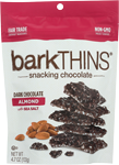 bark thins snacking chocolate dark chocolate almond with sea salt 4.70 oz
