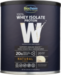 biochem sports 100 whey isolate protein natural container 24.6 oz