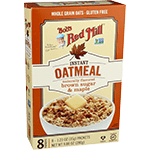 Instant Oatmeal Brown Sugar & Maple