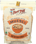 bob's red mill old country style muesli whole grain hot or cold cereal 40 oz