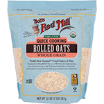 Organic Quick Cooking Rolled Oats Whole Grain
