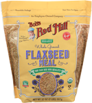 bob's red mill organic whole ground flaxseed meal 32 oz
