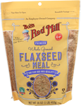 bob's red mill premium whole ground flaxseed meal 16 oz