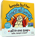 booda organics booda butter soap suds of love all-in-one soap 3.7 oz