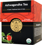 Buddha Teas Ashwagandha Tea Organic 18 Tea Bags