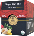 Buddha Teas Ginger Root Tea Organic 18 Tea Bags