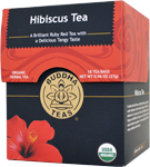 Buddha Tea Hibiscus Tea Organic 18 bags