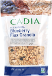 cadia blueberry and flax granola 13 oz