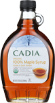cadia maple syrup grade a organic 12 fl oz