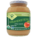 cadia organic gravenstein apple sauce 24 oz