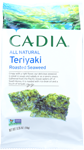 cadia teriyaki roasted seaweed 0.35 oz