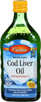 carlson norwegian cod liver oil bottle 500 ml
