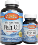 carlson the very finest fish oil lemon flavor bogo 120 + 30 softgels