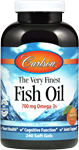 carlson the very finest fish oil orange flavor 240 240 softgels
