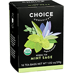Organic Mint Sage Herbal Tea