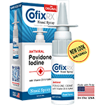 Nasal Spray Povidone-Iodine Antiviral 1.25%
