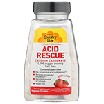 country life acid rescue berry 60 chewable tablets
