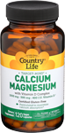 Calcium Magnesium with Vitamin D Complex 120 Vegan Capsules