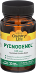 Country Life Pycnogenol 30 Capsules 100 mg
