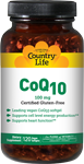 Country Life CoQ10 100 mg 120 Softgels