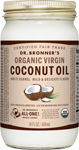dr bronners unrefined white kernel coconut oil jar 14 oz