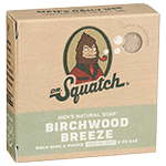 Men's Natural Soap Birchwood Breeze Medium Grit
