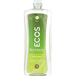 ecos dishmate hypoallergenic dish soap pear bottle 25 oz
