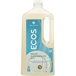 ecos wave dishwashing gel free and clear 40 loads 40 fl oz