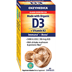 Algae-Derived D3 Vitamin D3 + K2