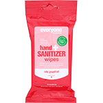 Hand Sanitizer Wipes Ruby Grapefruit