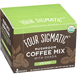 four sigmatic mushroom coffee mix with cordyceps and chaga 10 packets
