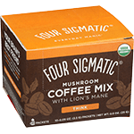 four sigmatic mushroom coffee with lions mane and chaga 10 packets